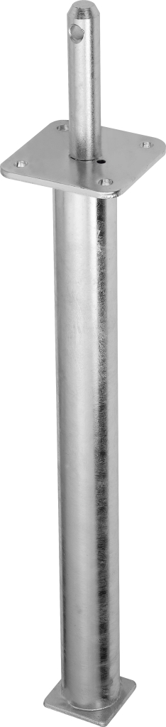 Bild von GH-Stützenfuß Typ D in Beton 24x120mm, Dolle 48,3x500mm (VPE=1 Stück)