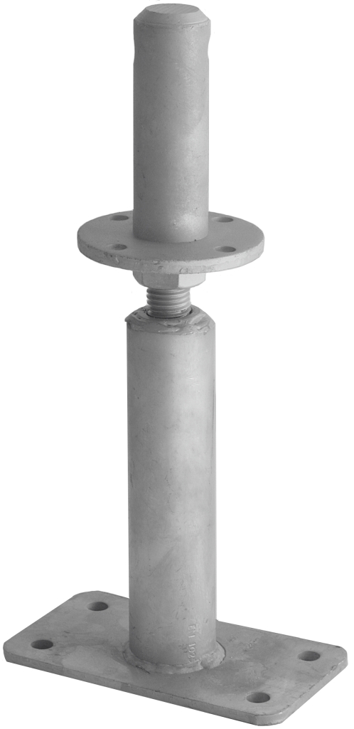 Bild von GH-Stützenfuß fz Typ D a.B. 40x120 hv 240-310 M24 (VPE=1 Stück)