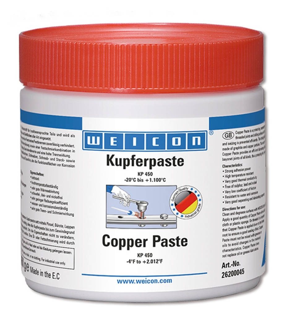 Bild von WEICON Kupferpaste 450 g (VPE=1 Stück)