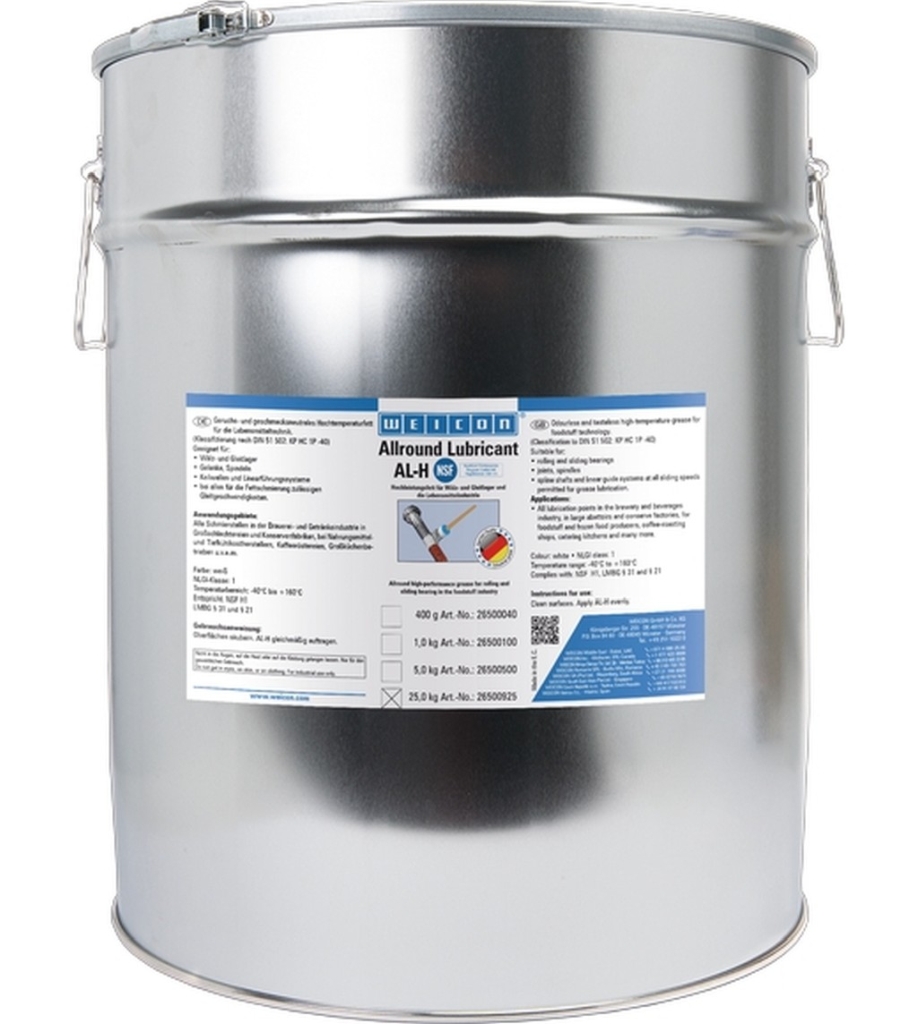 Bild von WEICON AL-H Hochleistungsfett 25,0 kg (VPE=1 Stück)