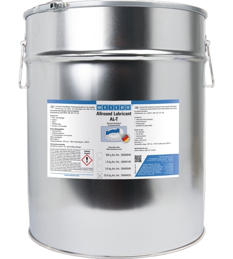 Bild von WEICON AL-T Hochleistungsfett 25,0 kg (VPE=1 Stück)