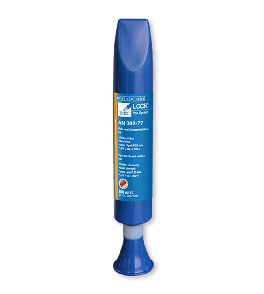 Bild von WEICONLOCK® AN 302-77 Rohr- und Gewindedichtung 200 ml (VPE=1 Stück)