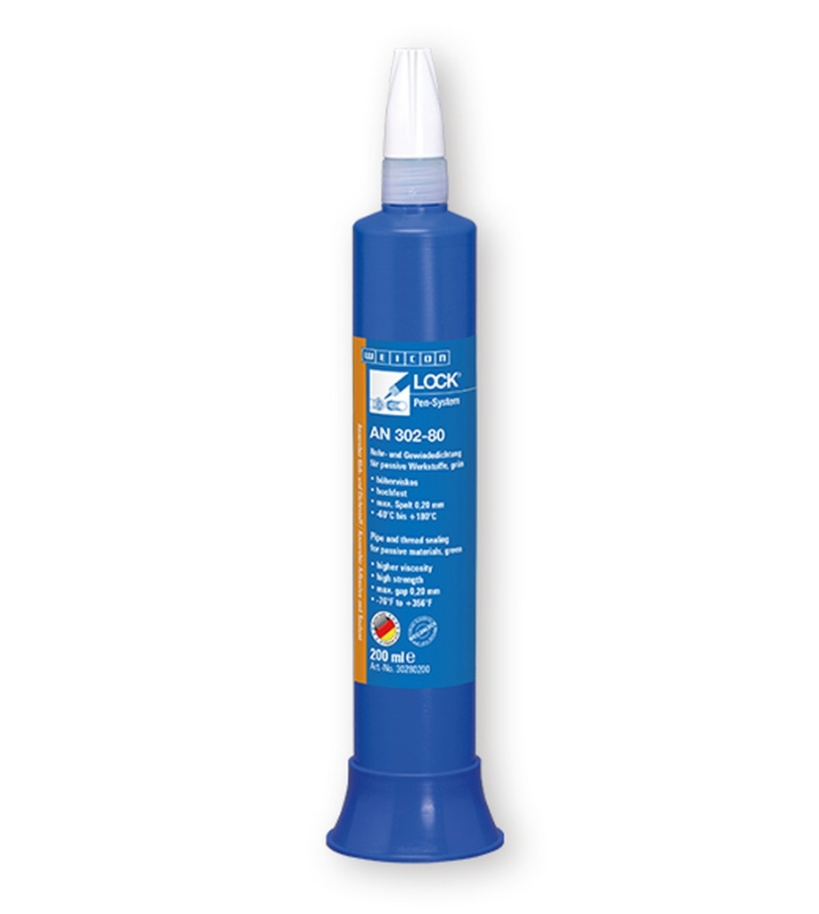 Bild von WEICONLOCK® AN 302-80 Rohr- und Gewindedichtung 200 ml (VPE=1 Stück)