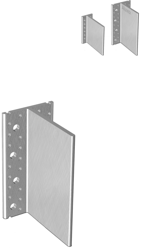 Bild von GH-Balkenträger Typ ALU 200x109,4x6,0mm (VPE=1 Stück)
