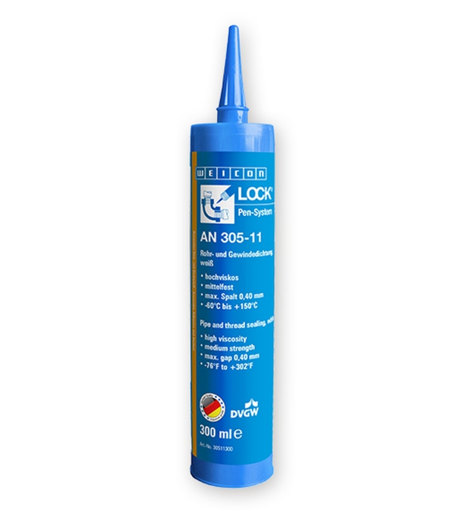 Bild von WEICONLOCK® AN 305-11 Rohr- und Gewindedichtung 300 ml (VPE=1 Stück)