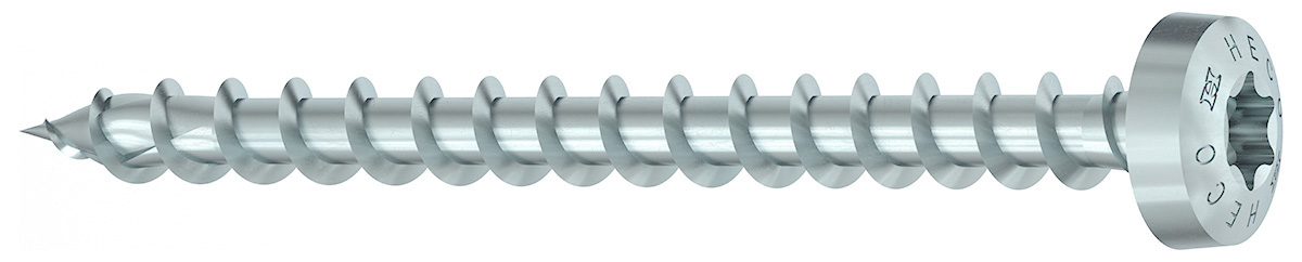 Bild von HECO-TOPIX-plus - 3,5x12 - (TX20) Rundkopf - Stahl vz blau  var. Vollgewinde (VE 1000) (VPE=1000 Pkg. (1000))