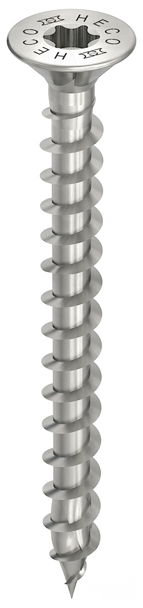 Bild von HECO-TOPIX-plus - 4,5x30 - (HD-20) Seko, Frästaschen - Edelstahl A2  var. Vollgewinde (VE 200) (VPE=200 Pkg. (200))