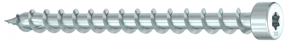 Bild von HECO-TOPIX-plus - 10,0x120 - (TX40) Zylinderkopf - Stahl vz blau -Vollgewinde (VE 50) (VPE=50 Pkg. (50))