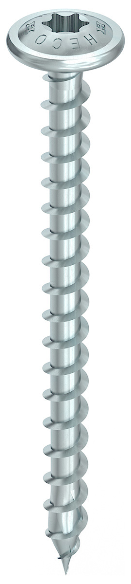 Bild von HECO-TOPIX-plus - 10,0x100 - (TX40) Tellerkopf - Stahl vz blau -Vollgewinde (VE 50) (VPE=50 Pkg. (50))