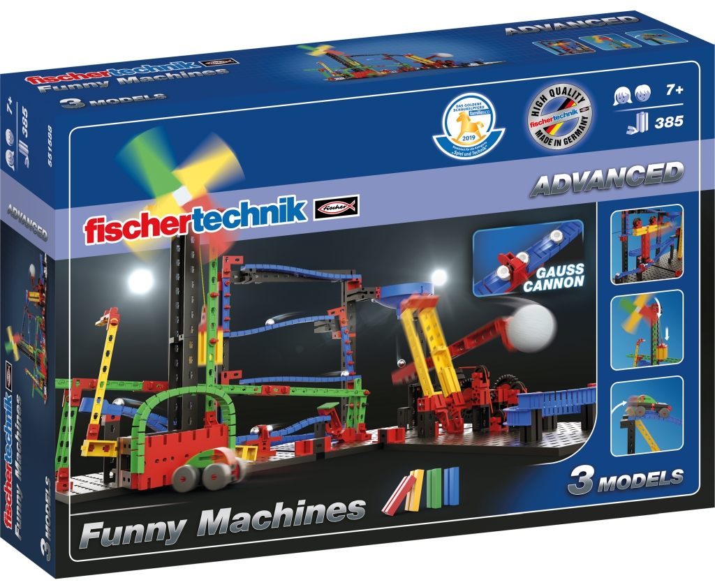 Bild von fischertechnik - Advanced  - Funny Machines - Kettenreaktion (ab 7 Jahre) (VPE=1 Stück)