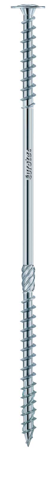 Bild von Eurotec-Topduo Dachbauschraube Tellerkopf - 8,0 x 165 mm - Stahl sonderb. - TX40 - (VE 50) (VPE=50 Pkg. (50))