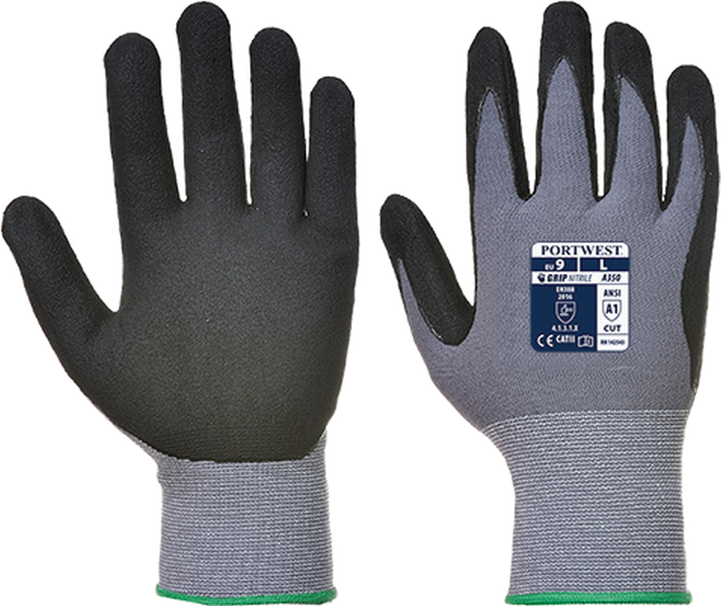 Bild von DermiFlex Handschuh / schwarz / XL (VPE=1 Stück)