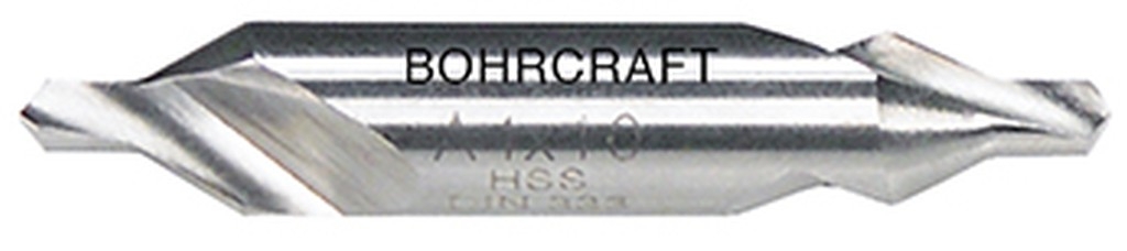 Bild von Zentrierbohrer DIN 333 Form A 60° HSS 1,0 mm (VPE=1 Stück)
