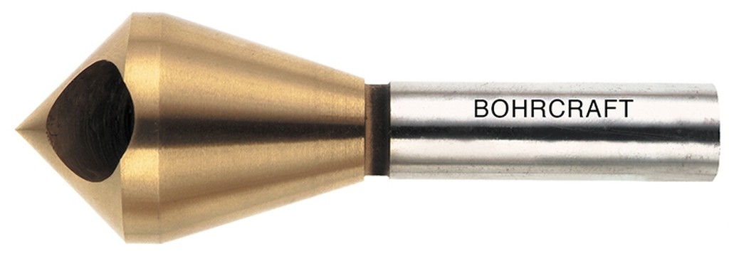 Bild von Kegel-/Entgratsenker HSS-TiN mit Querloch Gr. 3 / 10 - 15 mm (VPE=1 Stück)