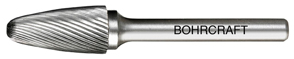 Bild von HM-Frässtift Form F Rundbogen 10,0 mm in Verp. (VPE=1 Stück)