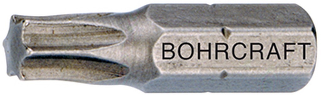 Bild von Schrauber-Bits 1/4'' für Torx-Schrauben TX 45 x 25 mm (Standard-Bit-Länge) (VPE=5 Pkg. (5))