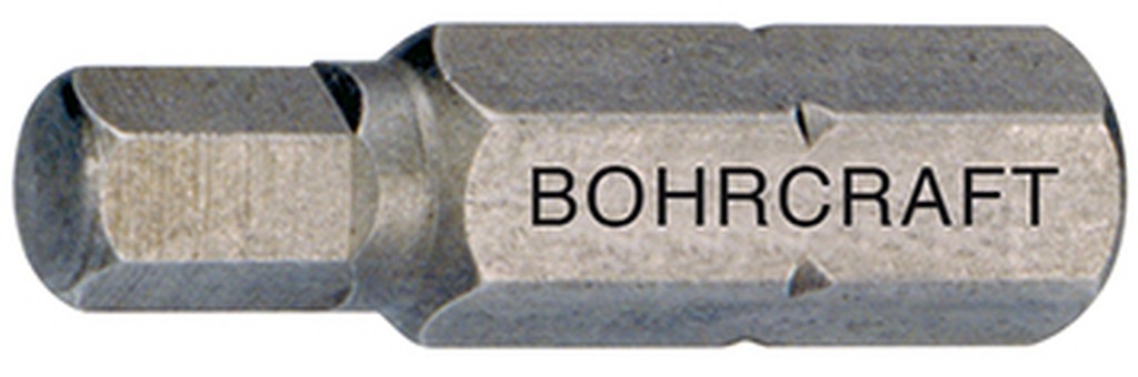 Bild von Schrauber-Bits 1/4'' für Innensechskant-Schrauben SW 6,0 x 25 mm (Standard-Bit-Länge) (VPE=5 Pkg. (5))