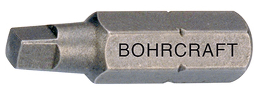 Bild von Schrauber-Bits 1/4'' für Robertson Vierkant Schr. Gr. 1 x 25 mm (Standard-Bit-Länge) (VPE=5 Pkg. (5))