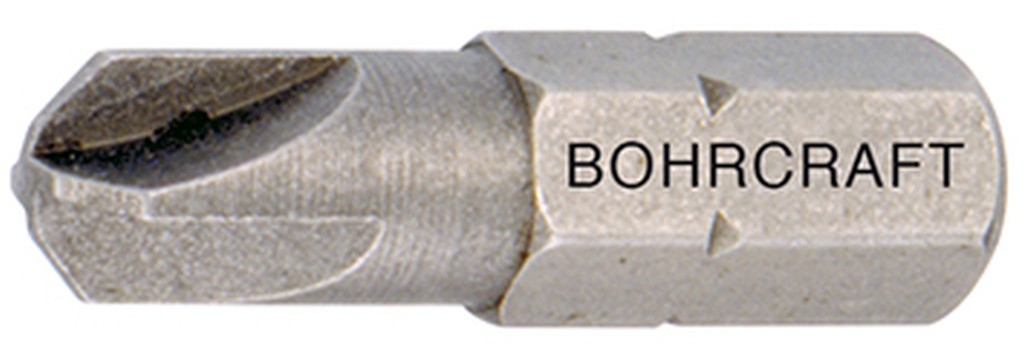 Bild von Schrauber-Bits 1/4'' für Vierflügel-Schrauben Gr. 6 x 25 mm (Standard-Bit-Länge) (VPE=2 Pkg. (2))