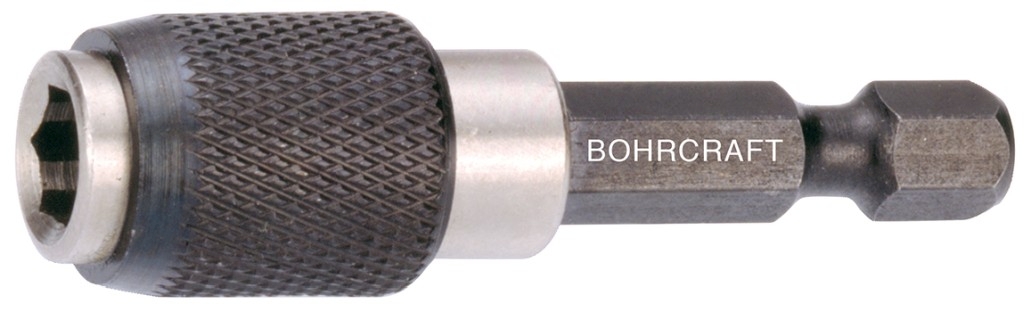 Bild von Quick-Lock Bithalter für 1/4'' Bits 60 mm Länge unmagnetisch (VPE=1 Stück)