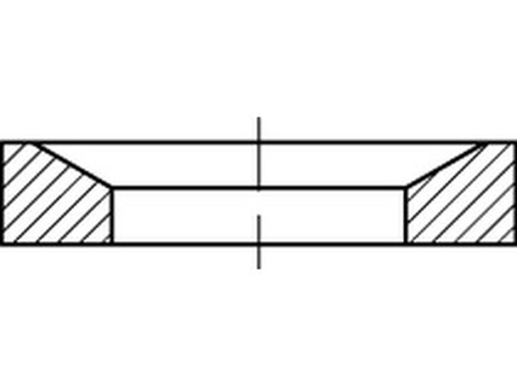 Bild von DIN 6319 Stahl 35 einsatzgehärtet (blank) Kugelscheiben, Kugelpfannen - Pkg. (1) (VPE=1 Stück)