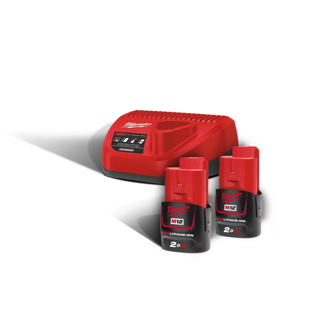 Bild von 12V Starterset-12-Volt (M12NRG-202) (VPE=1 Stück)