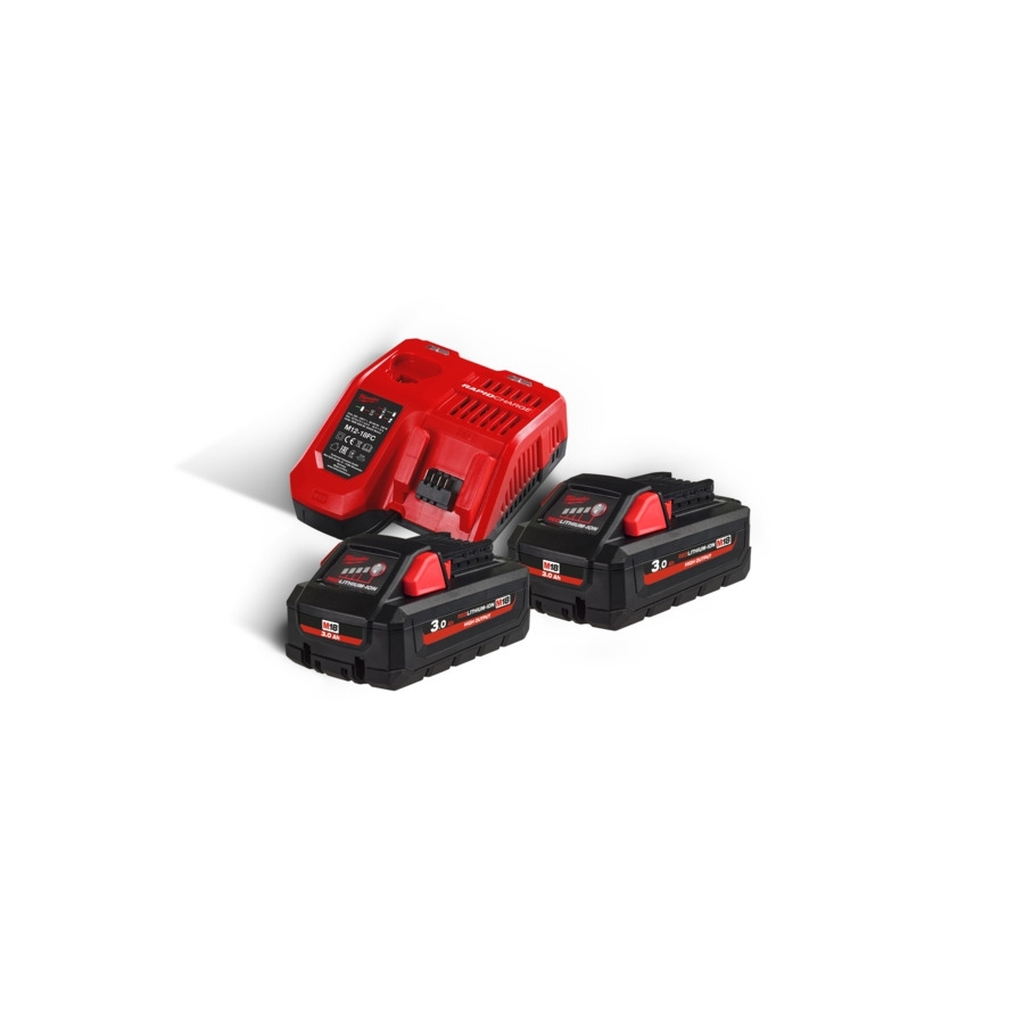 Bild von 18V Starterset-18-Volt (M18HNRG-302) - Akku: 2 x 18 V 3.0 Ah High Output Akku (VPE=1 Stück)