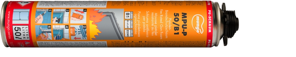 Bild von Pistolen-Brandschutzschaum / MPU-P50/B1 (VPE=12 Pkg. (12))
