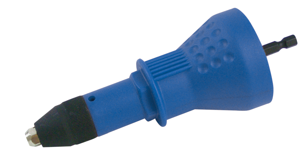 Bild von Blindnietvorsatz-Adapter für Akkuschrauber & Bohrmaschinen - für Nieten 2,4 bis 4,8 mm (VPE=1 Stück)