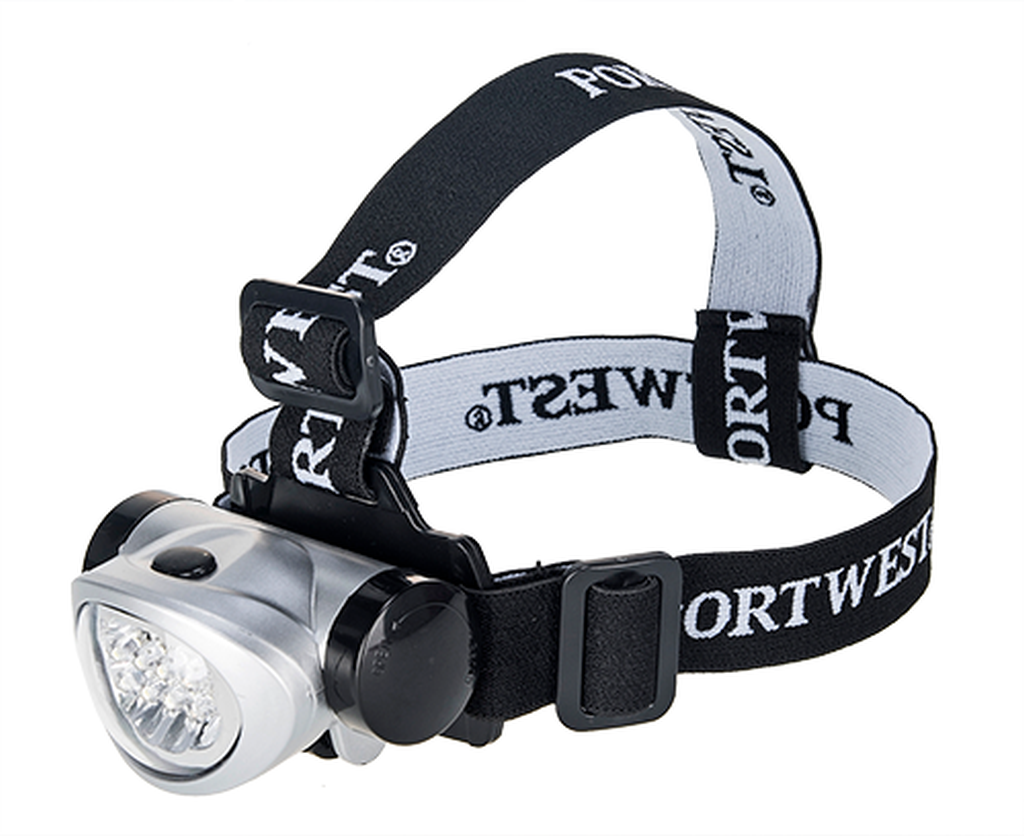 Bild von LED Kopflicht / silber (VPE=1 Stück)