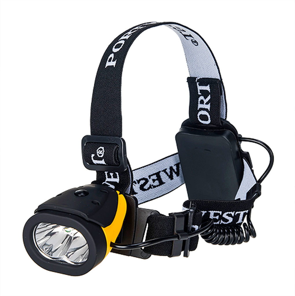 Bild von PW Dual Power Kopflampe / gelb/schwarz (VPE=1 Stück)