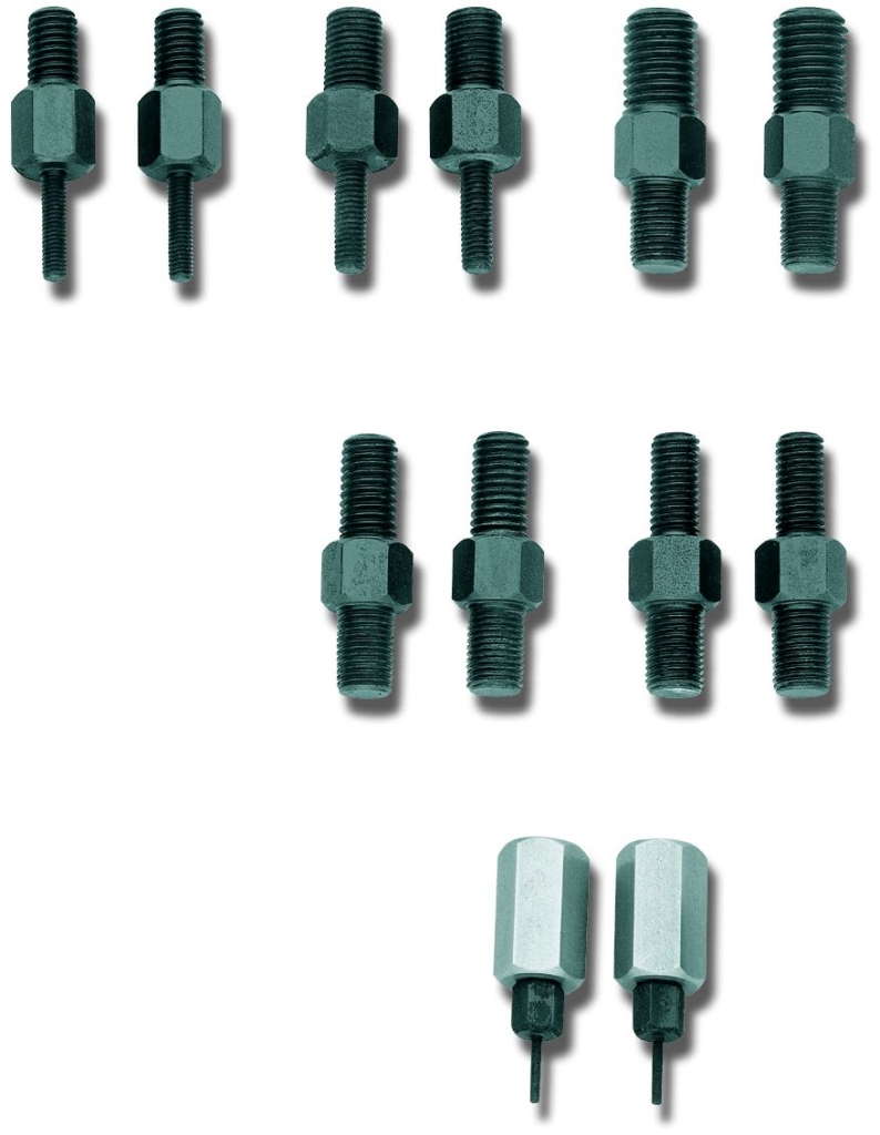 Bild von Gedore - Gewindeadapter-Satz für 1-/2-Loch-Anwendungen M10 (VPE=1 Stück)