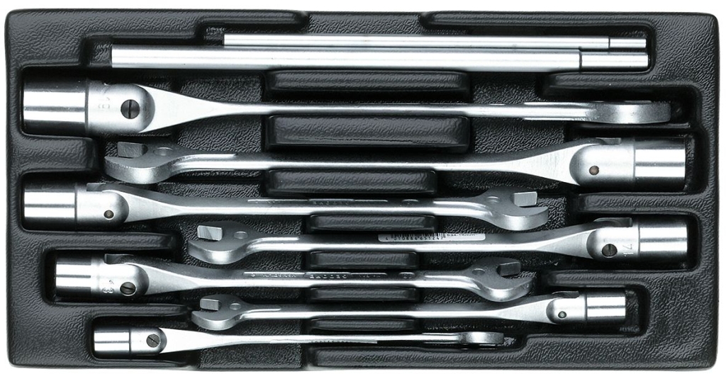 Bild von Gedore -  Maul-Steckschlüssel-Satz in 1/3 ES-Modul (VPE=1 Stück)