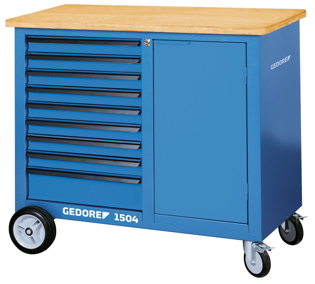 Bild von Gedore - Rollwerkbank mit 9 Schubladen (VPE=1 Stück)