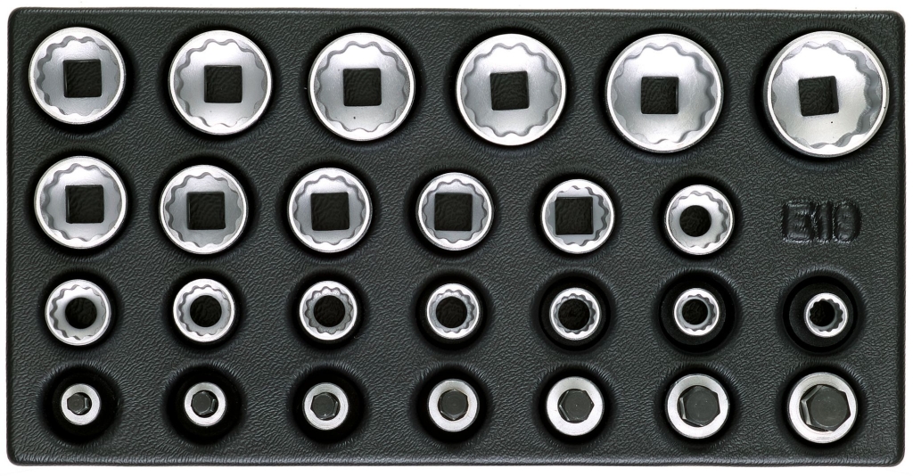 Bild von Gedore - Satz Steckschlüsseleinsätze 1/2'', UD-Profil, in 1/3 ES-Modul (VPE=1 Stück)