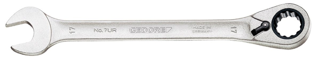 Bild von Gedore - Maulschlüssel mit Ringratsche, umschaltbar, 18mm (VPE=1 Stück)