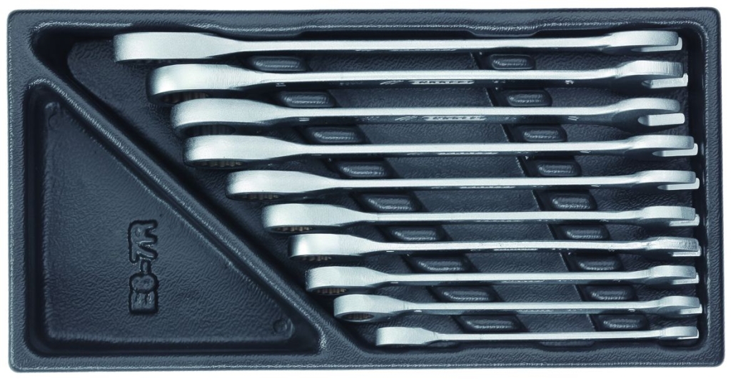 Bild von Gedore - Satz Maulschlüssel mit Ringratsche in 1/3 ES-Modul (VPE=1 Stück)
