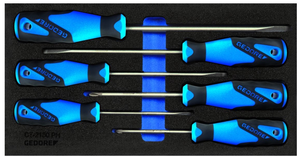 Bild von Gedore - PH Schraubendreher in Check-Tool-Modul (VPE=1 Stück)
