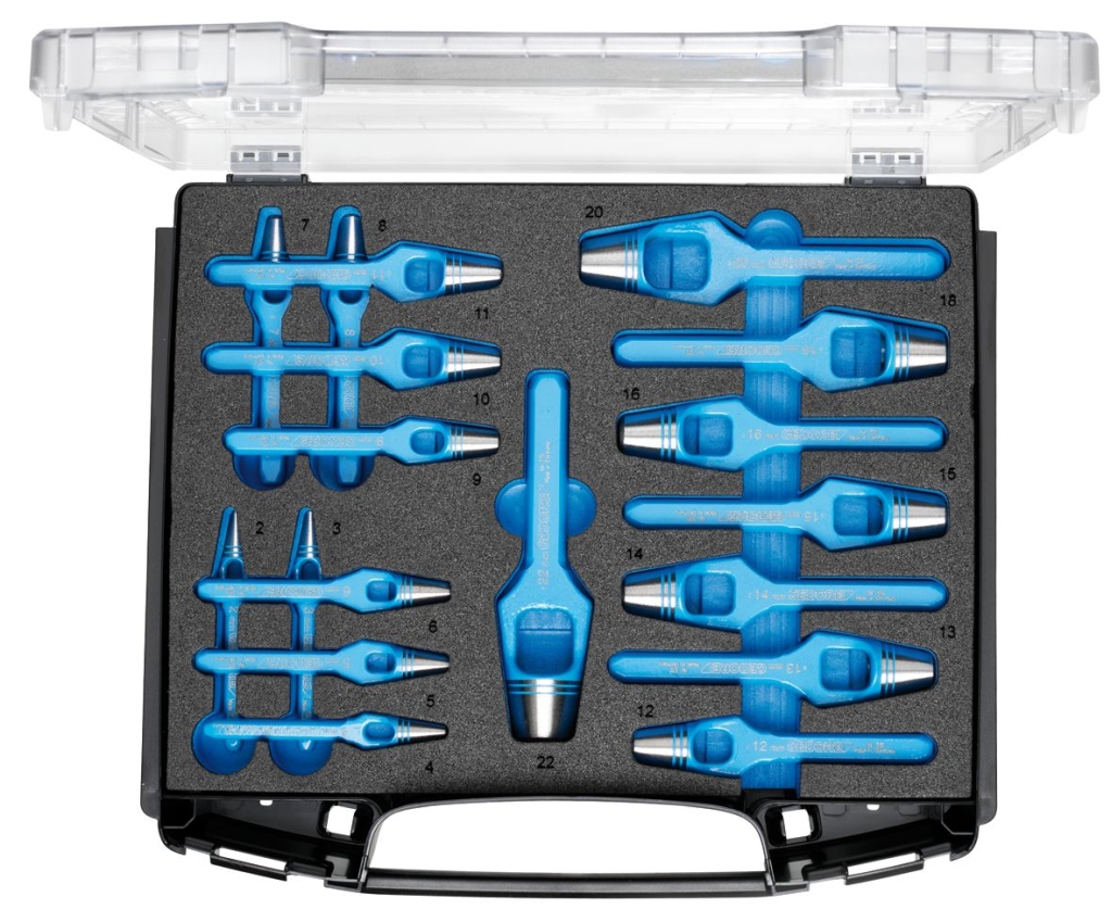 Bild von Gedore - Henkellocheisen-Satz 2-22 mm in i-BOXX 72 (VPE=1 Stück)