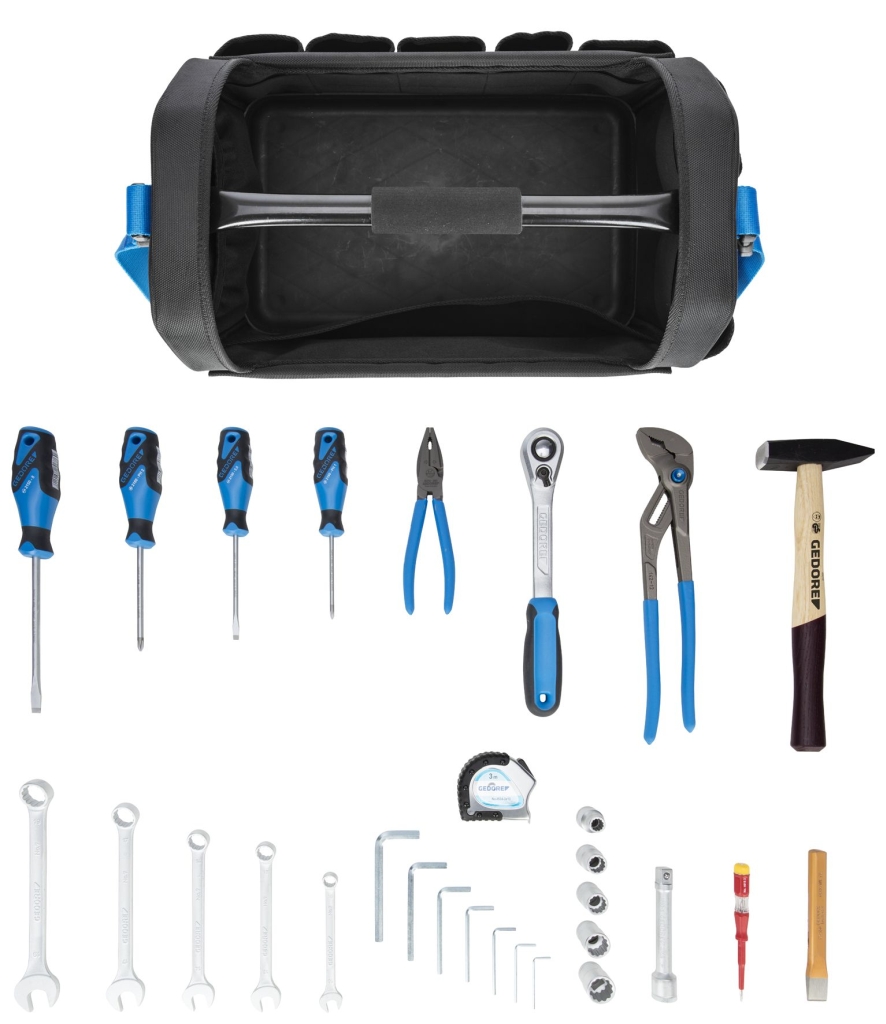 Bild von Gedore - Werkzeugsortiment in Tasche mit Griff 29-teilig (VPE=1 Stück)