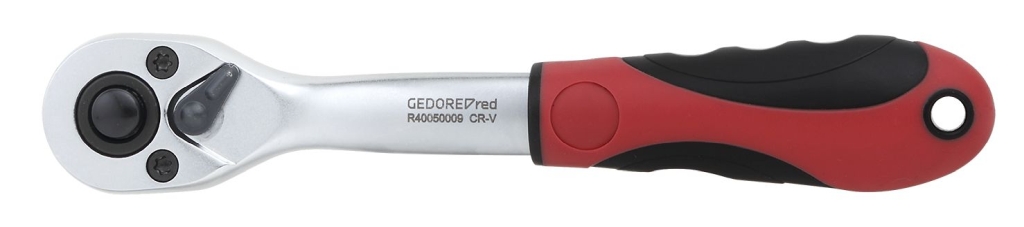 Bild von Gedore - 2K-Umschaltknarre 1/4 gekr. 145mm RSW10° (VPE=1 Stück)