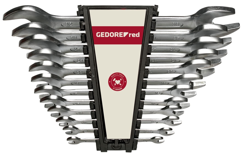 Bild von Gedore - Doppelmaulschl.Satz SW6-32mm 12tlg (VPE=1 Stück)