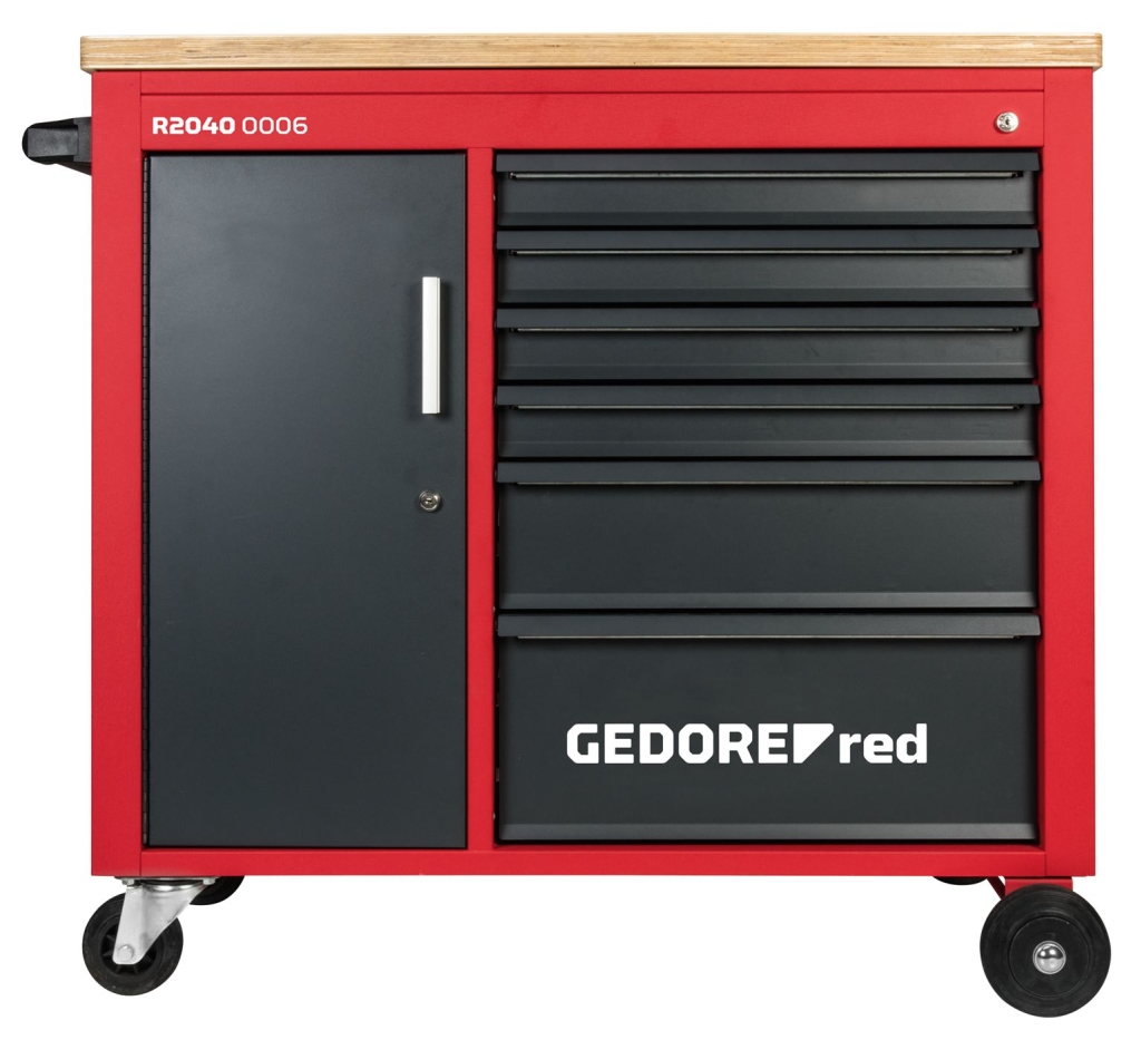 Bild von Gedore - Wks.Wagen MECHANIC+ 6Schubl. 988x431x935 (VPE=1 Stück)