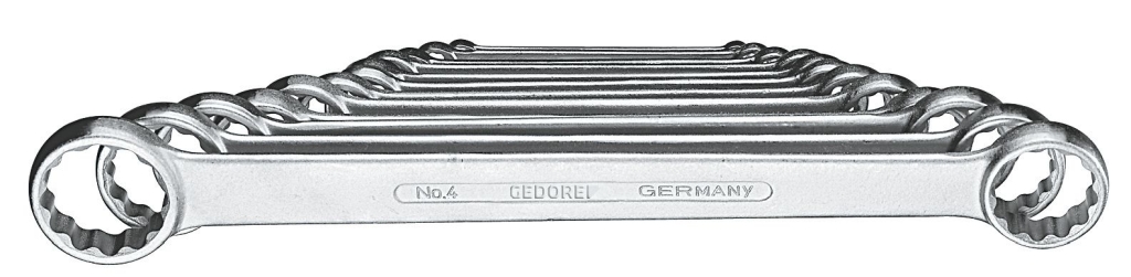 Bild von Gedore - Doppelringschlüssel-Satz 12-tlg 6-32 mm (VPE=1 Stück)