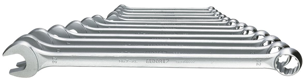 Bild von Gedore - Ring-Maulschlüssel-Satz extra lang 12tlg 10-32 mm (VPE=1 Stück)