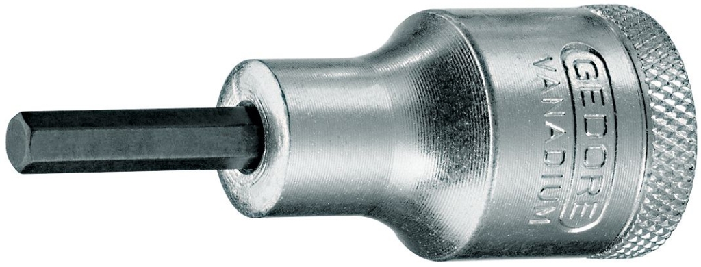 Bild von Gedore - Schraubendrehereinsatz 1/2'' Innen-6kt 4 mm (VPE=1 Stück)