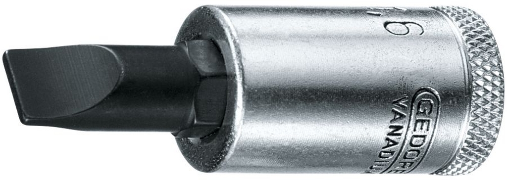 Bild von Gedore - Schraubendrehereinsatz 3/8'' Schlitz 10x1,6 mm (VPE=1 Stück)