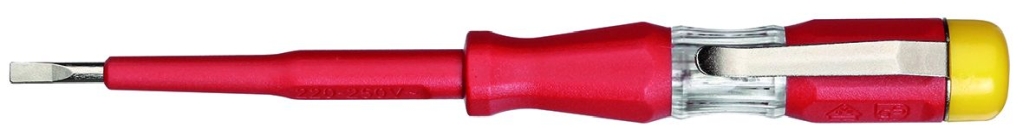 Bild von Gedore - Spannungsprüfer 220-250 V, Schlitz 3 mm (VPE=1 Stück)