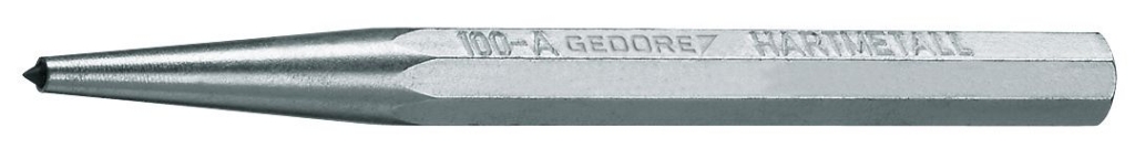 Bild von Gedore - Körner mit Hartmetallspitze 120x10x4 mm (VPE=1 Stück)