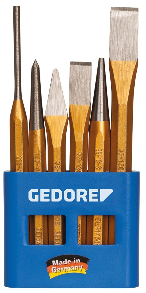 Bild von Gedore - Werkzeugsatz 6-teilig im PVC-Halter (VPE=1 Stück)